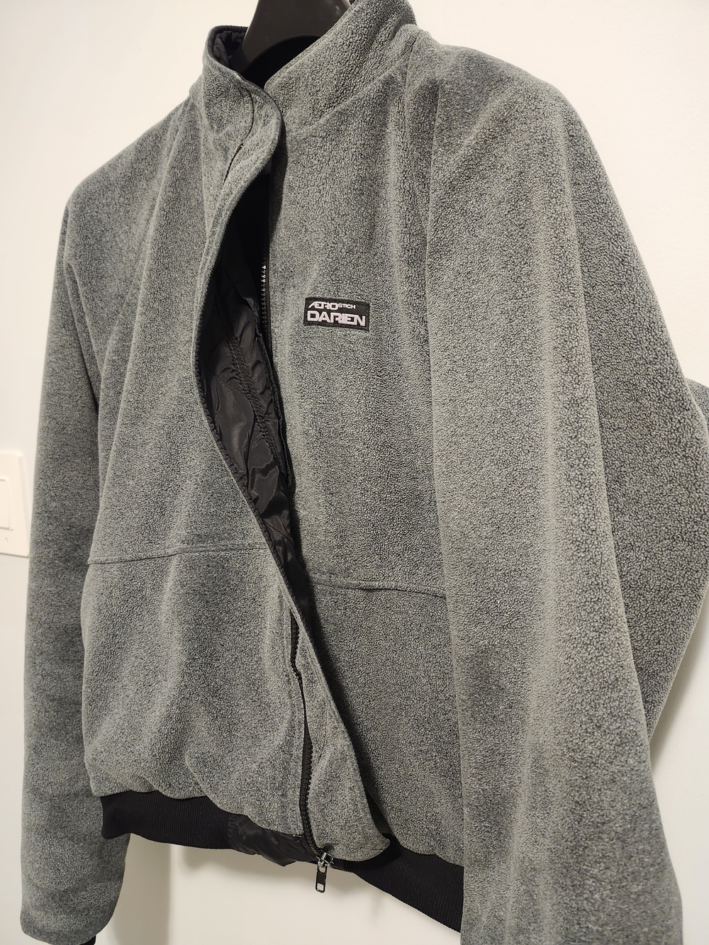 Aerostich Riderwear Darien Reversible Windbreaker Fleece Liner Coat 42